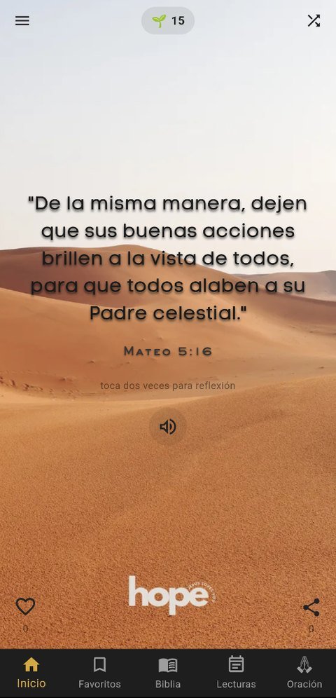 Versiculo diario sobre fondo